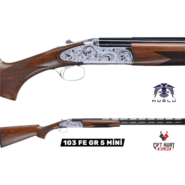 Huğlu 103 FE GR5 MİNİ Süperpoze Tek Tetik Ejektörlü Av Tüfeği